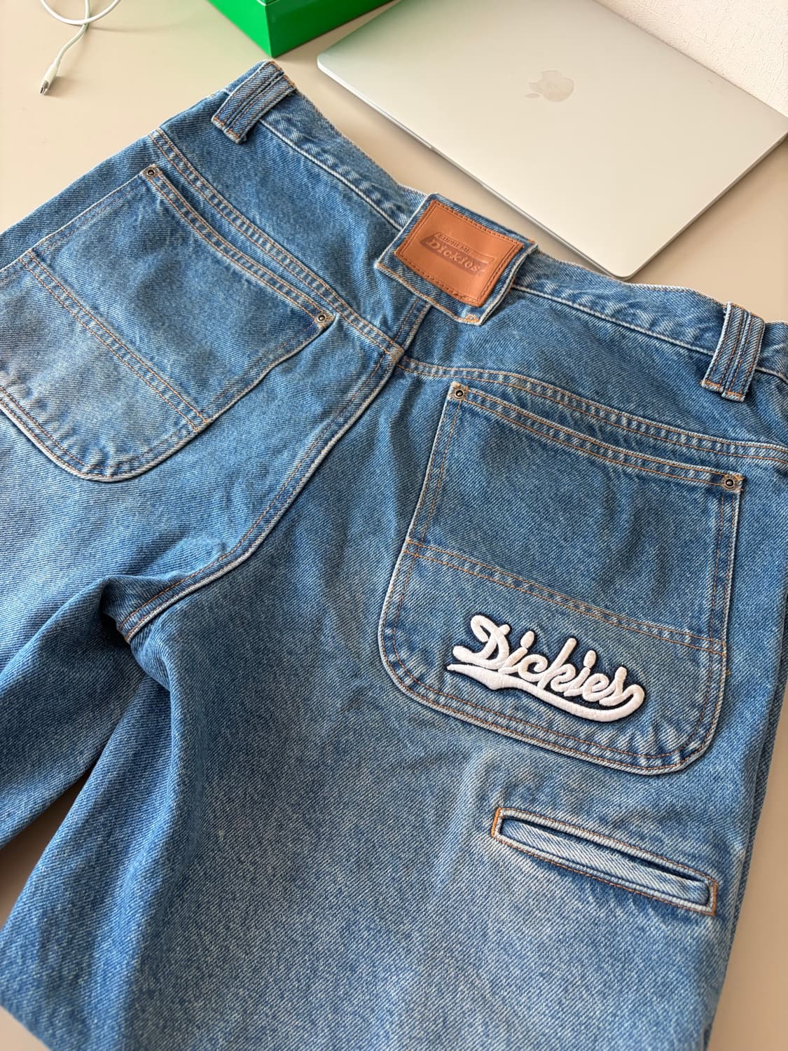 슈프림 디키즈 23FW 더블니 배기진 상품이미지1