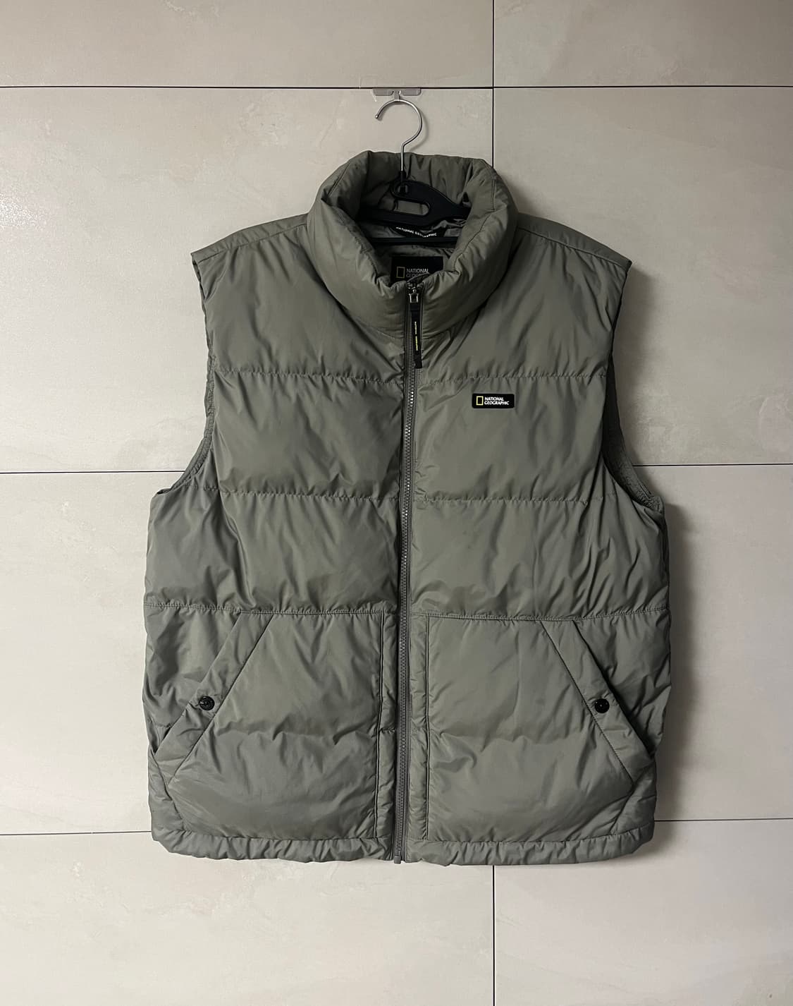 내셔널지오그래픽 패딩 베스트 조끼 리첸카키 [L] 상품이미지1