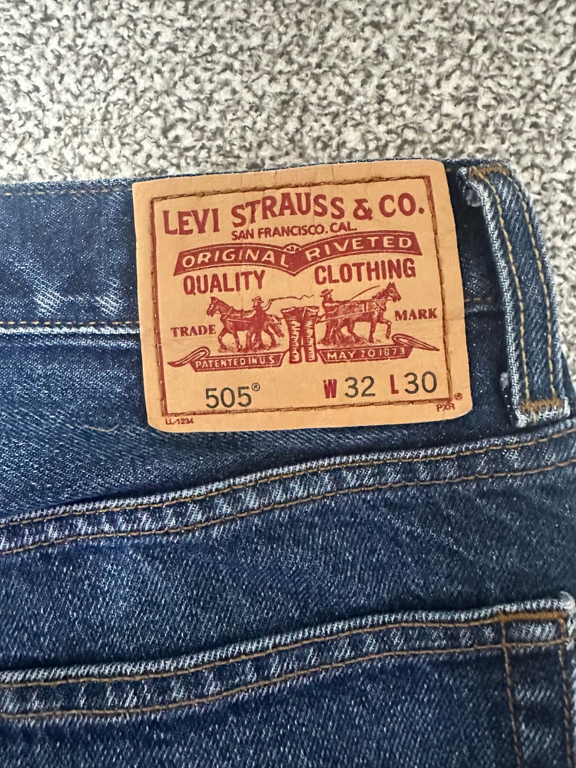 리바이스 505 청바지 상품이미지3