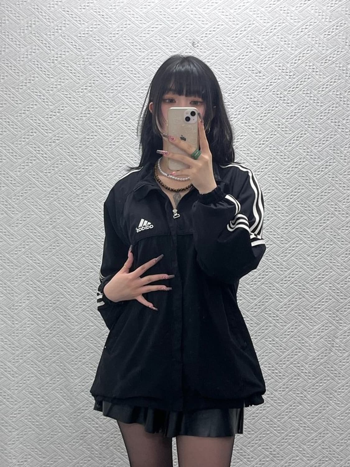 아디다스 올드스쿨 빈티지 캐주얼 바람막이 자켓 105 C11750 상품이미지2
