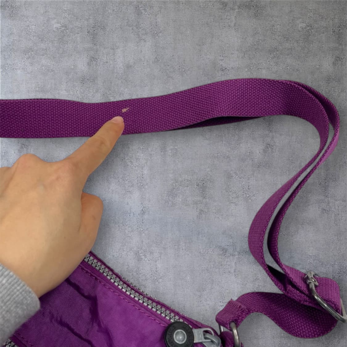 키플링 Kipling 퍼플 알바 크로스백 상품이미지5