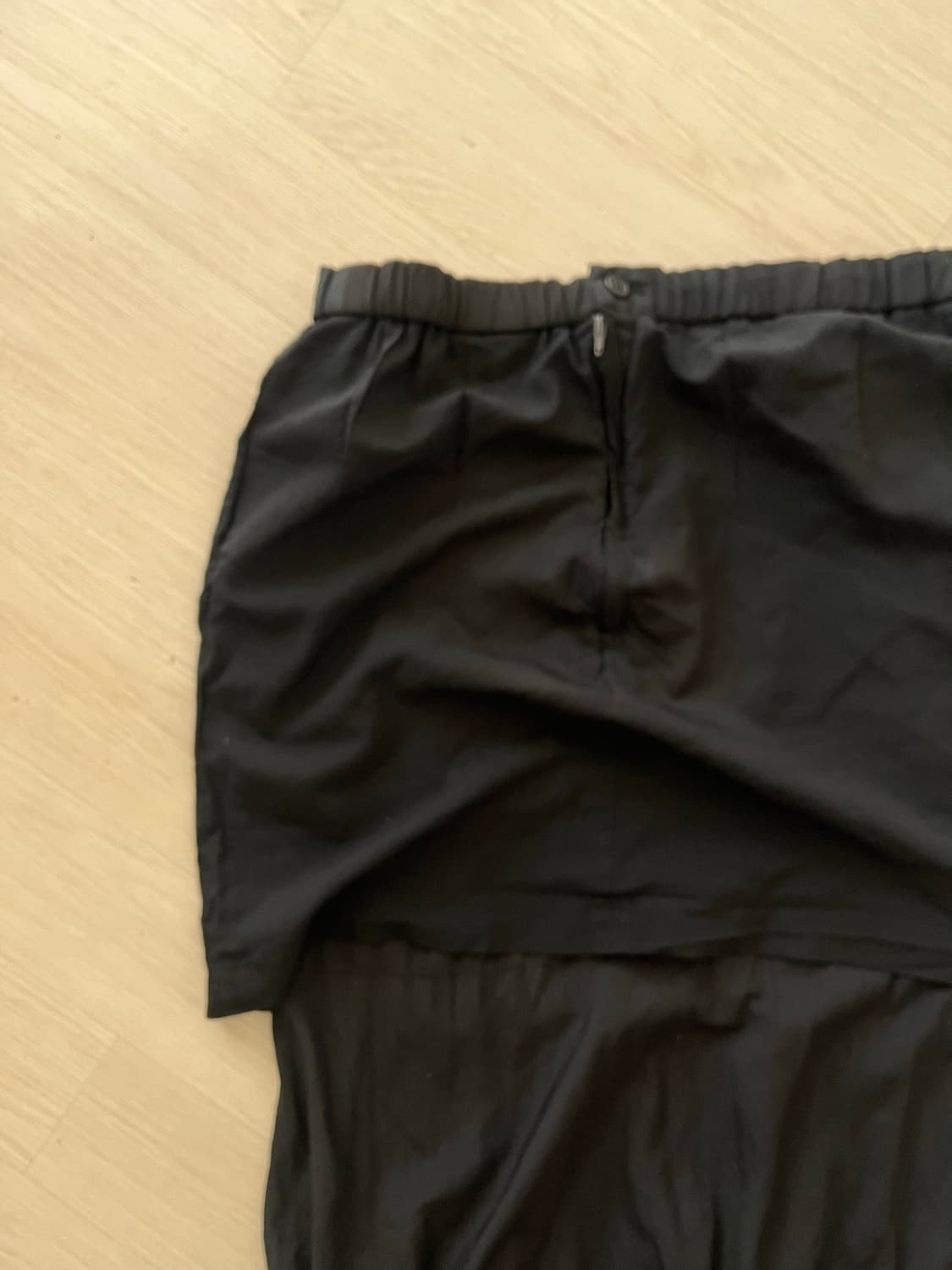 꼼데가르송 레이어드 프릴 롱 스커트 상품이미지3