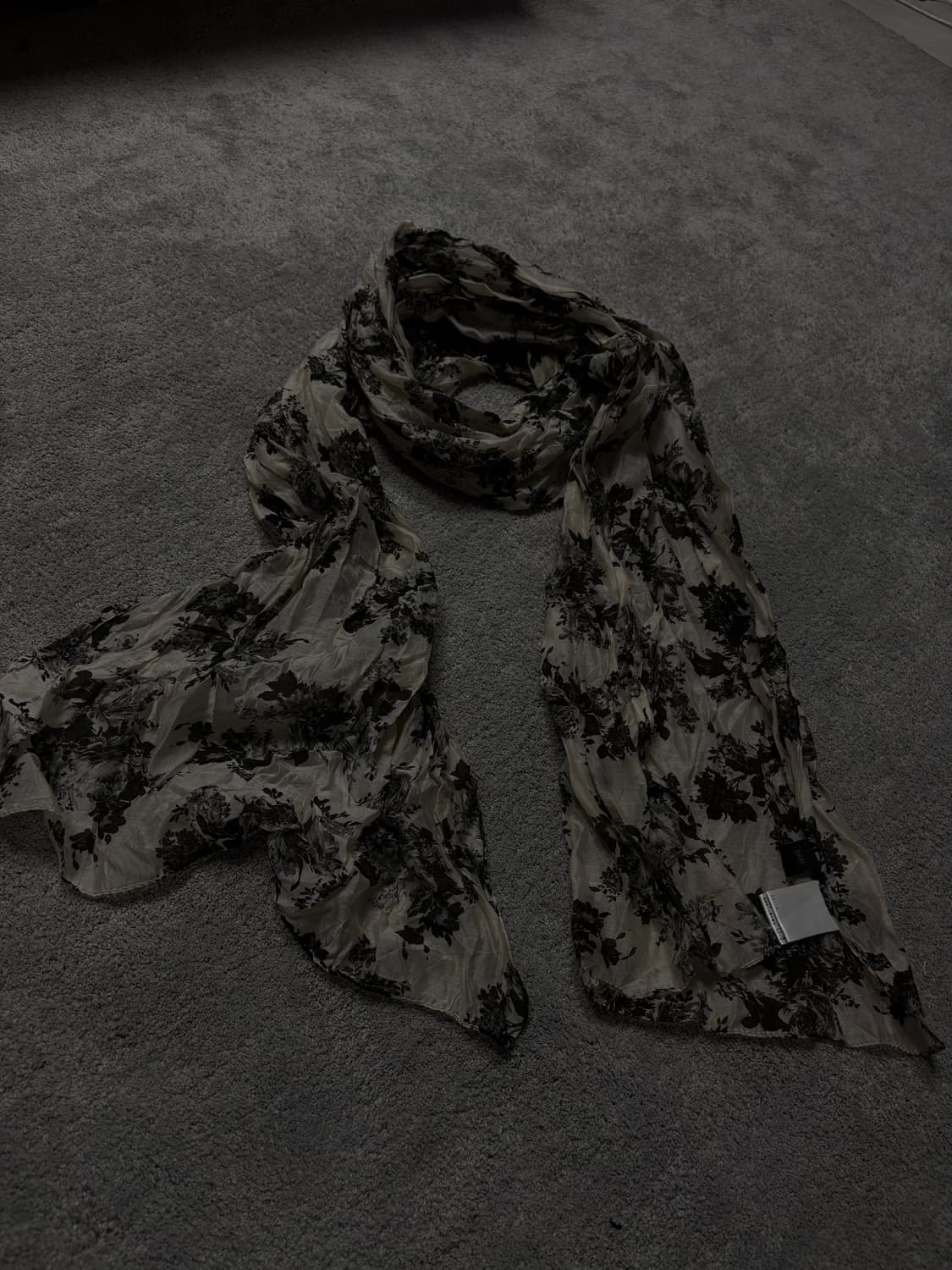 Vintage punk grunge mood scarf 상품이미지2
