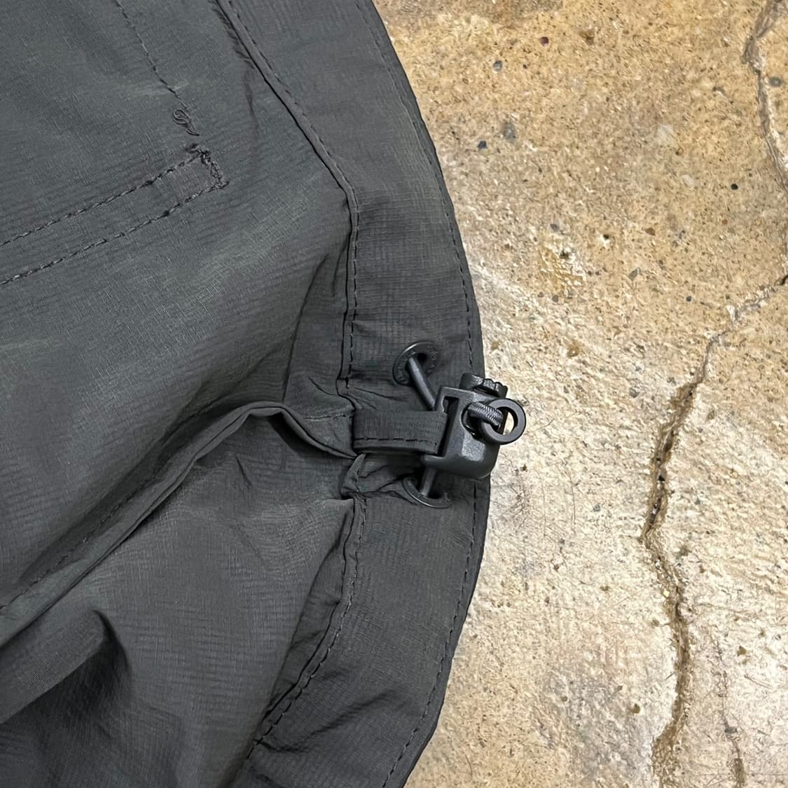 [정품/M] 컬럼비아 후드 바람막이 자켓 그레이 b10 상품이미지7