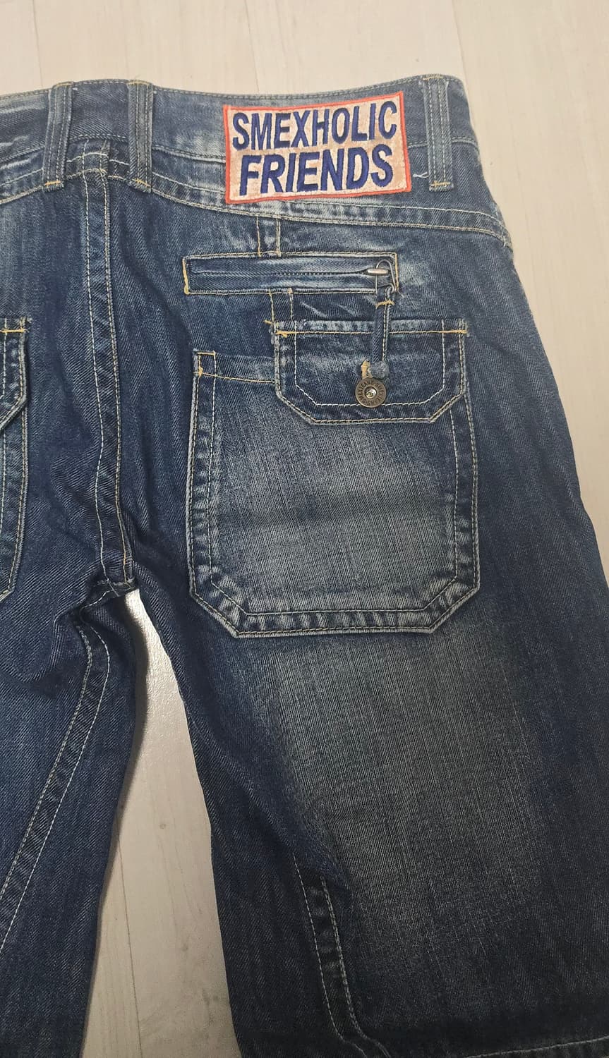 Y2k 잘만들어진 워싱 데님팬츠 상품이미지1