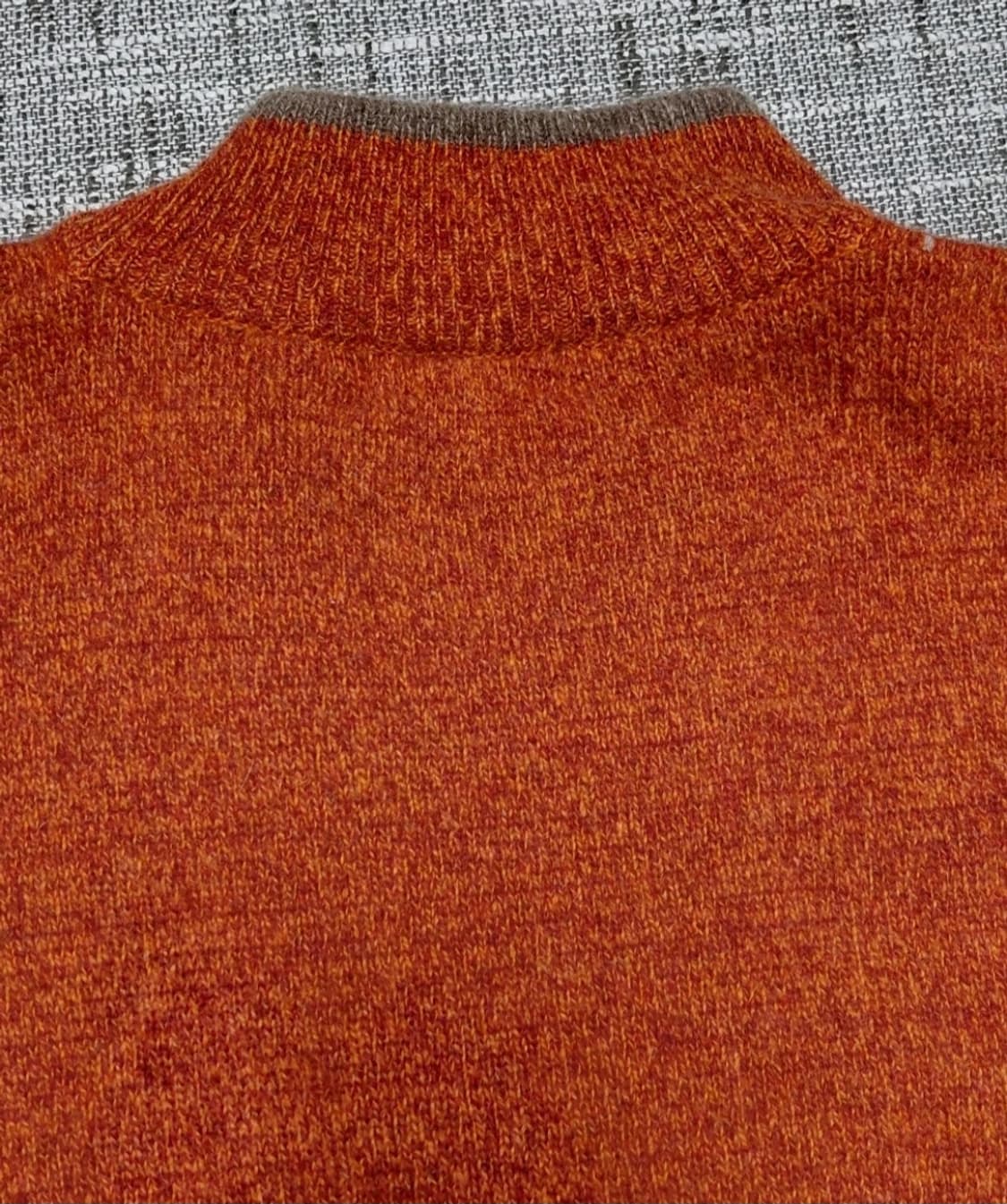 Wilkes Bashford 남성 아가일 니트 집업 M 상품이미지5