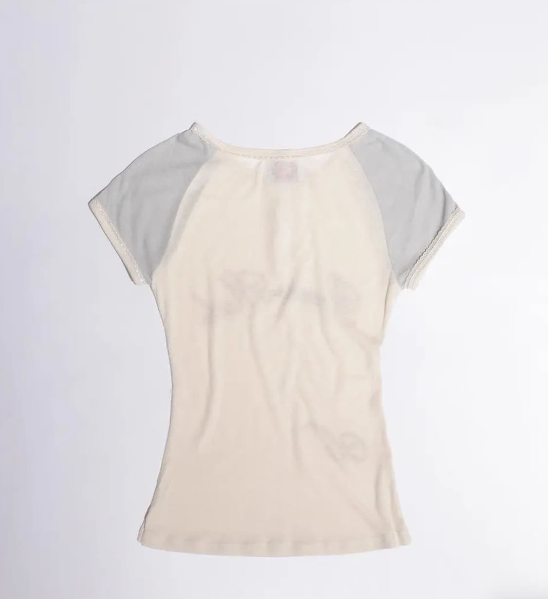 나띠착용) 스컬프터 Heavenly Button Down Tee Raw 상품이미지2