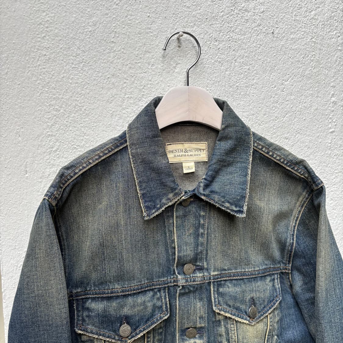 데님 & 서플라이 랄프 로렌 페이딩 데님 트러커 자켓 상품이미지6