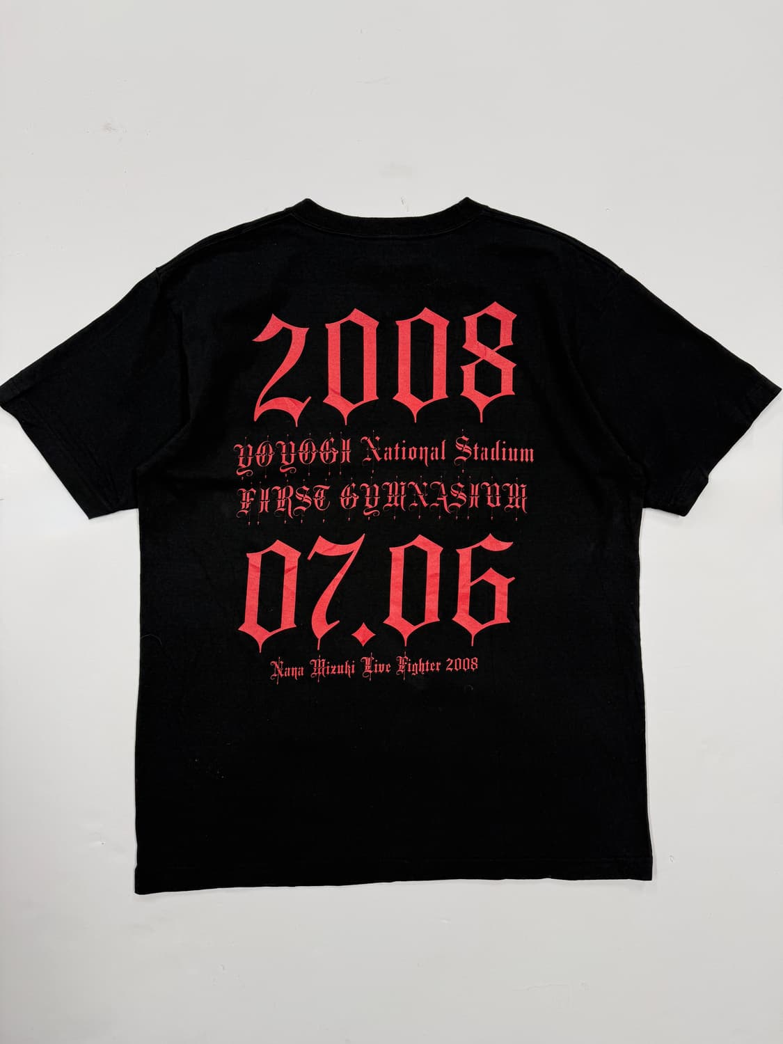 Nana Mizuki Live Fighter 2008 투어 티셔츠 상품이미지5