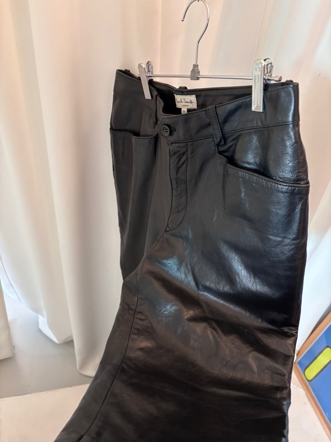Vintage Paul Smith Leather Pants 상품이미지1