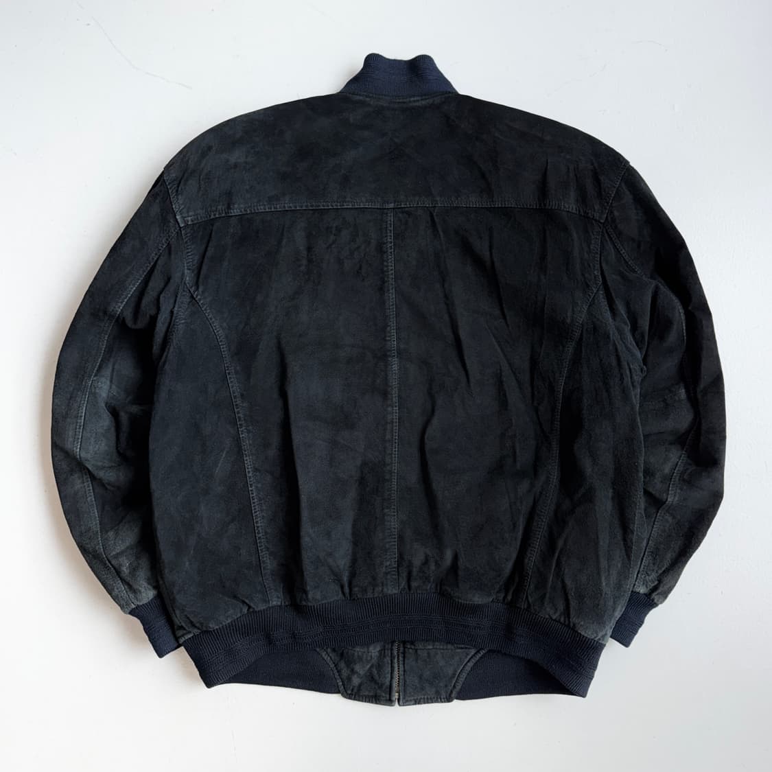 리얼레더 90s 빈티지 스웨이드 봄버 레더 가죽자켓 상품이미지3