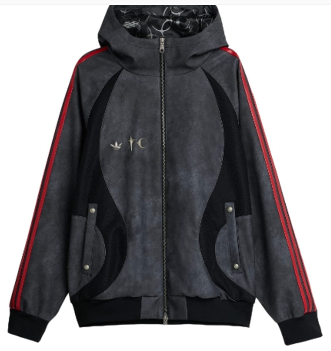 아디다스 x 떠그클럽 팀가이스트 레더 자켓 M 상품이미지1
