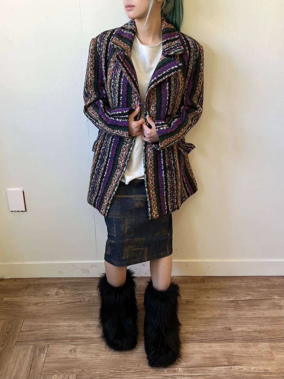 MISSONI 에스닉 더블 코트 상품이미지7