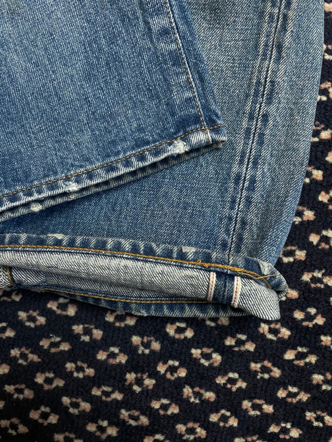 오디너리핏츠 셀비지 데님팬츠 상품이미지8