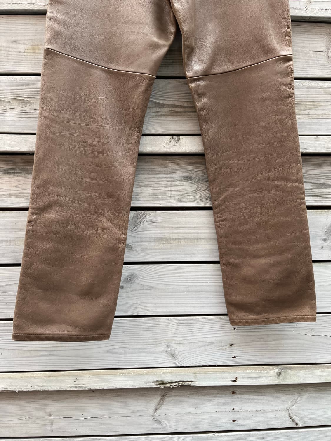 빈티지 아르마니 익스체인지 레더 팬츠 알마니 상품이미지7