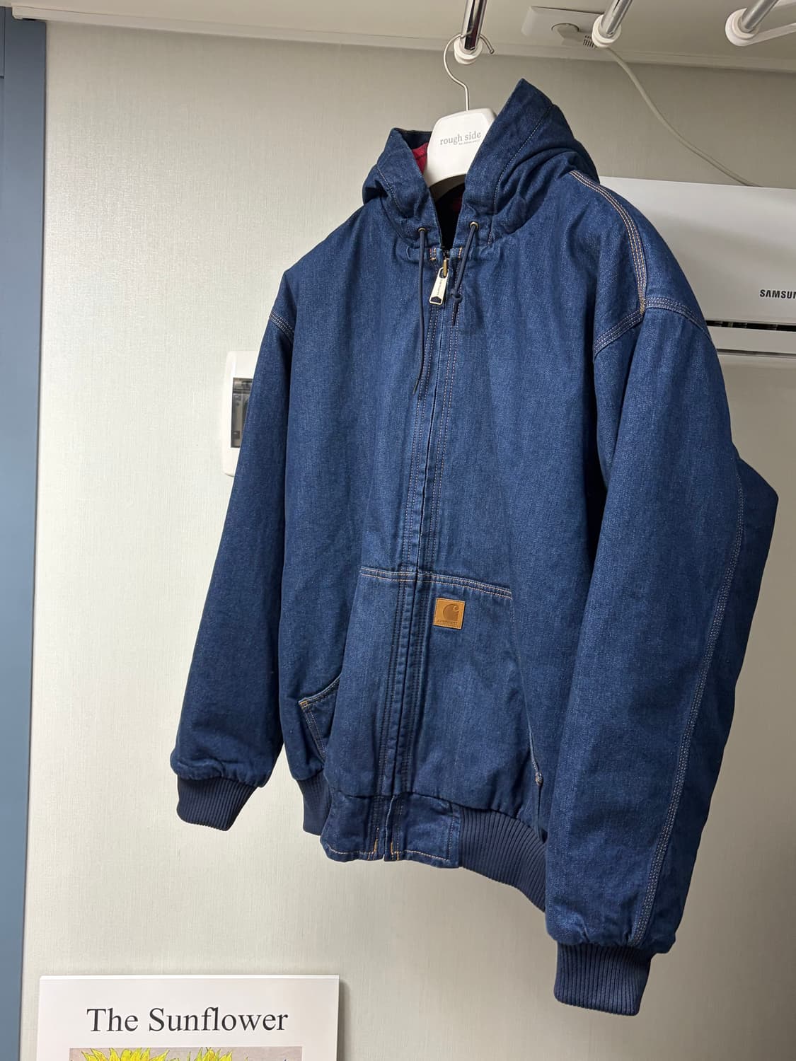 칼하트 데님 액티브 자켓 (50주년 한정판) XL 상품이미지2