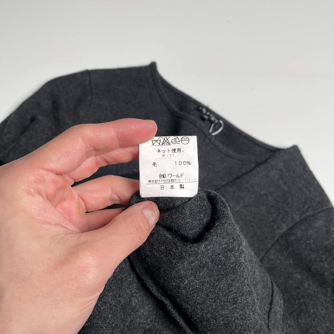 invidi 패치워크 울 100 니트 상품이미지7