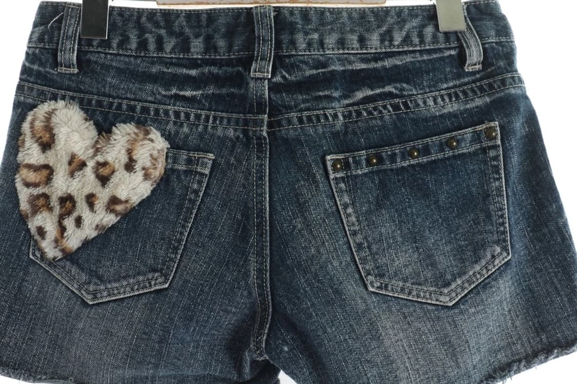 Colza 호피 퍼 반바지 숏팬츠 상품이미지3