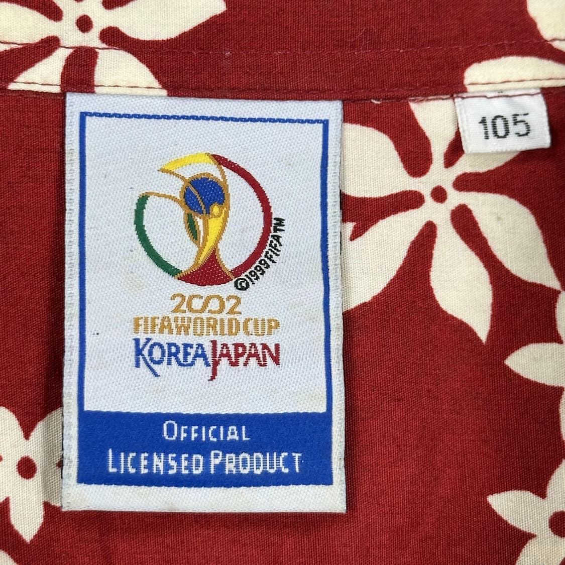 2002년 월드컵 굿즈 하와이안 반팔셔츠 (XL) 상품이미지5