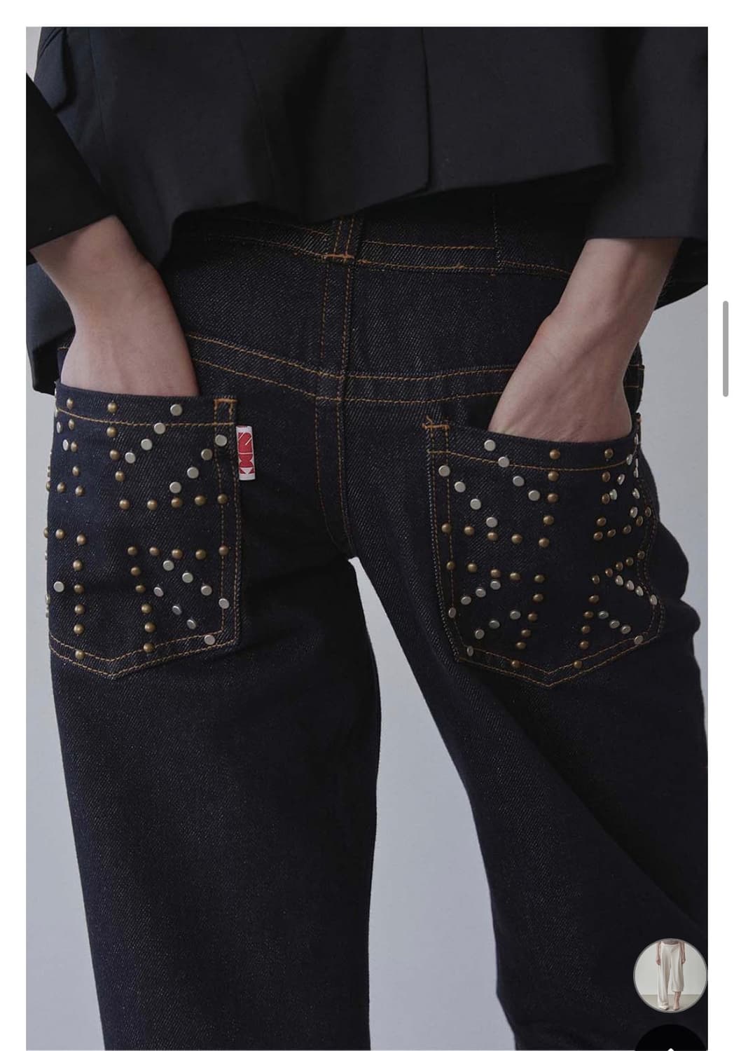 스컬프터 유니온 잭 데님 xs 상품이미지2