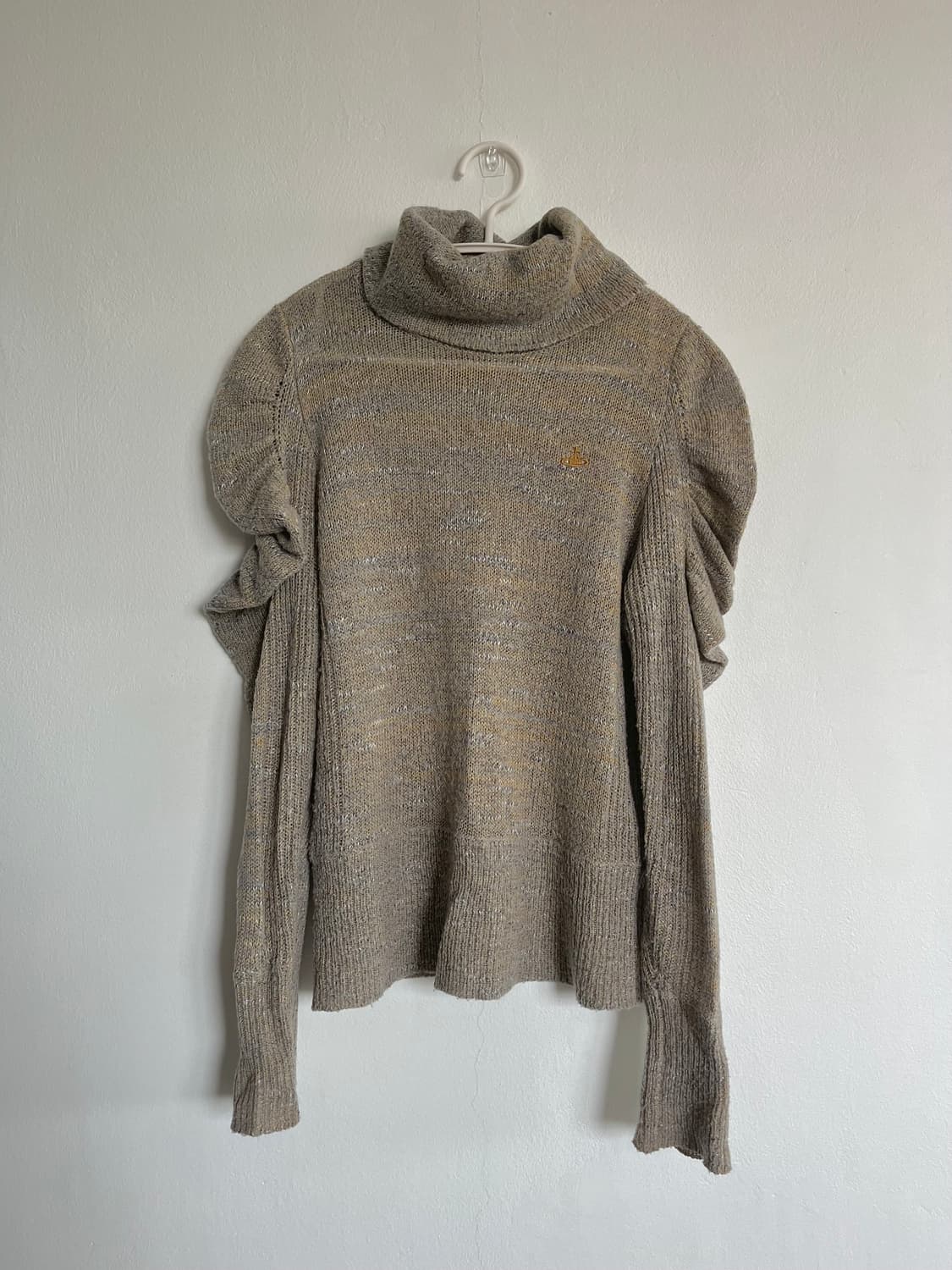 high necked shirring knit 상품이미지5