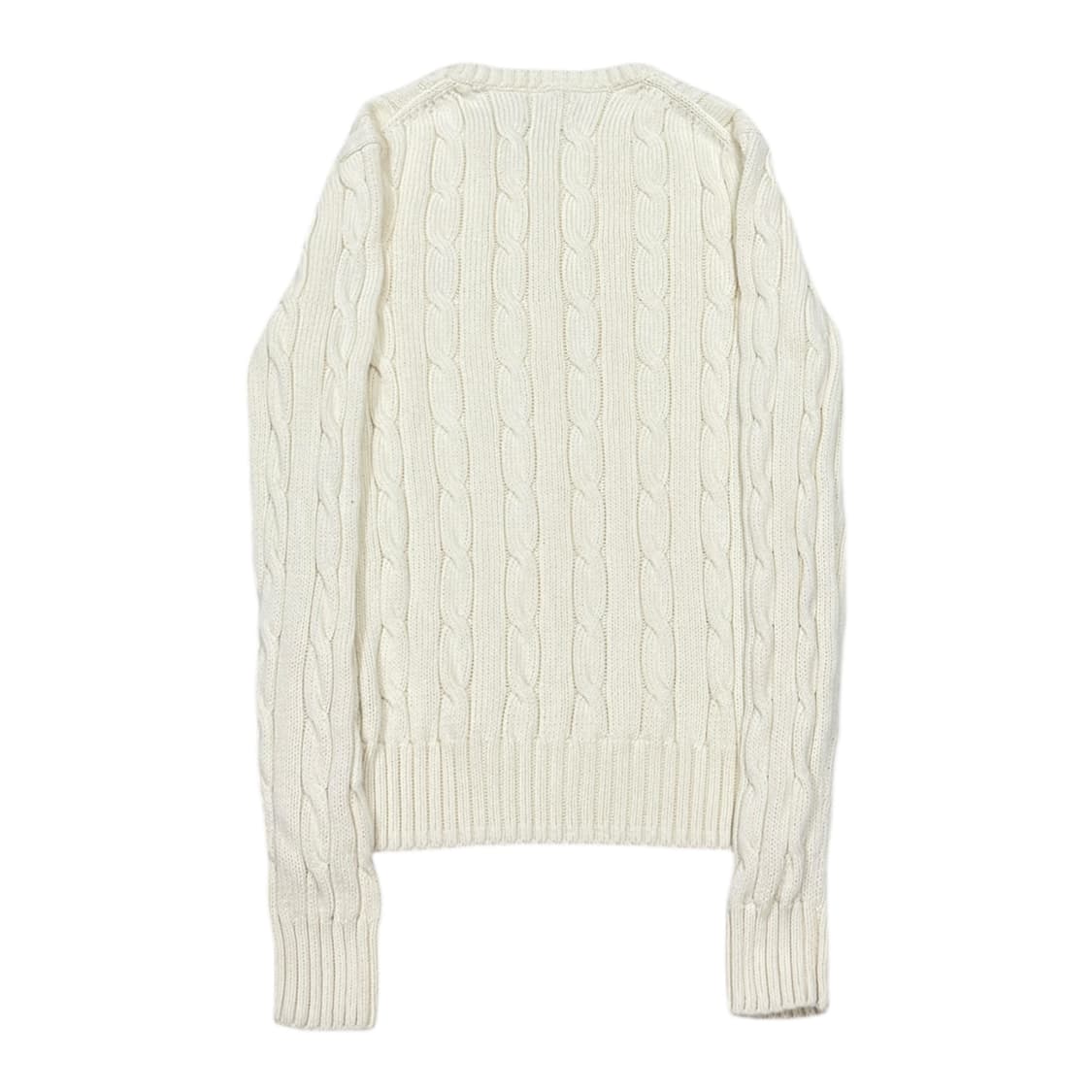 폴로 랄프로렌 신형 QR 케이블 니트 S 상품이미지3