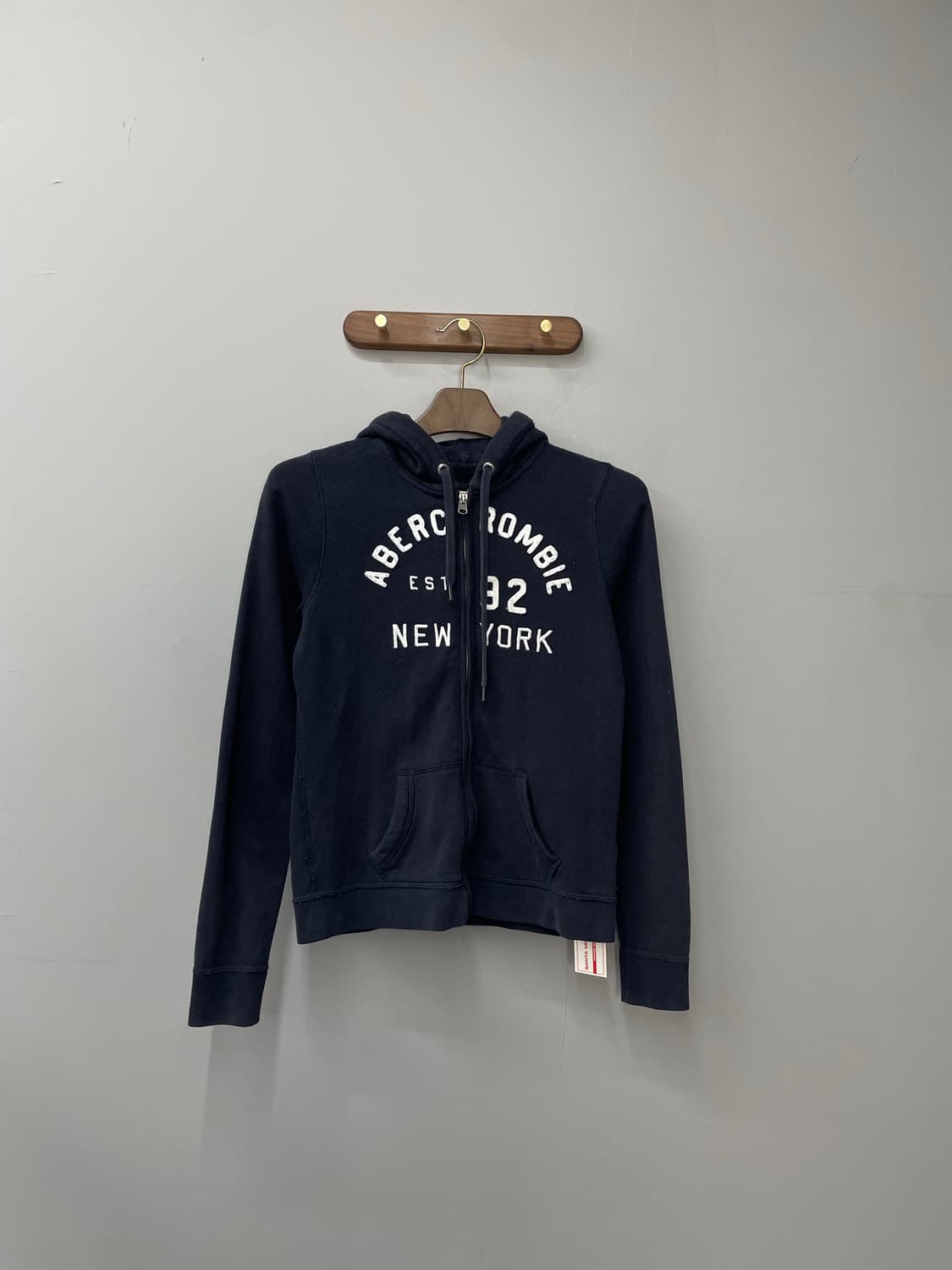 아베크롬비 네이비 로고패치 후드집업 H1249 상품이미지2