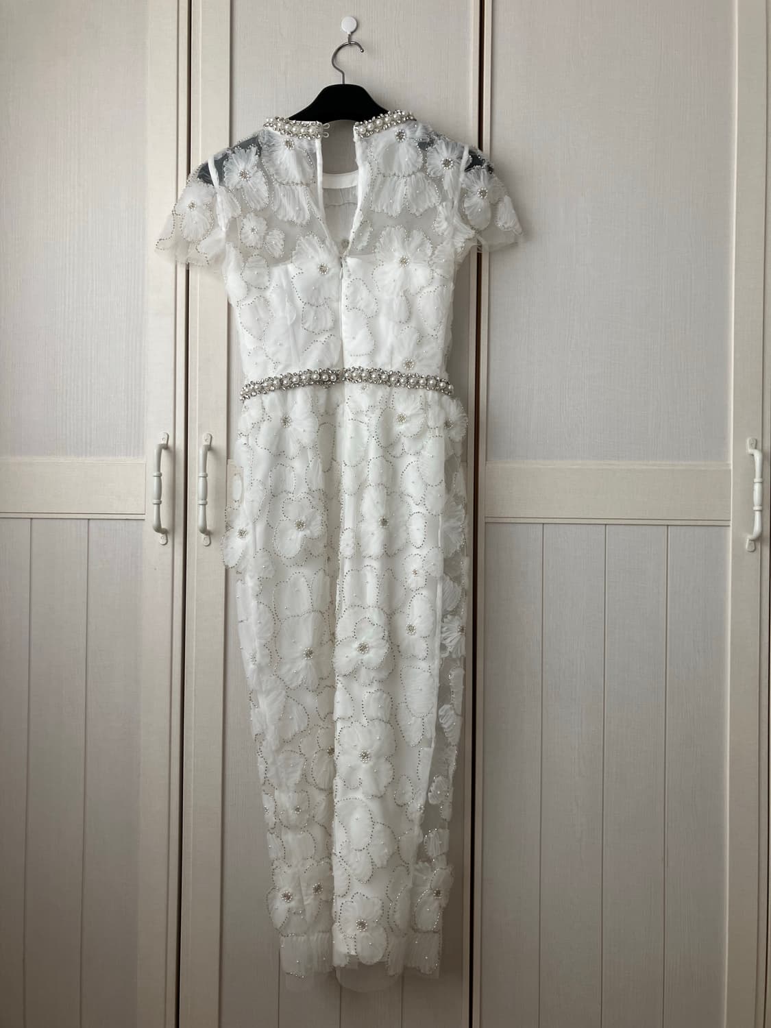 Self-Portrait 화이트 튤 드레스 상품이미지6