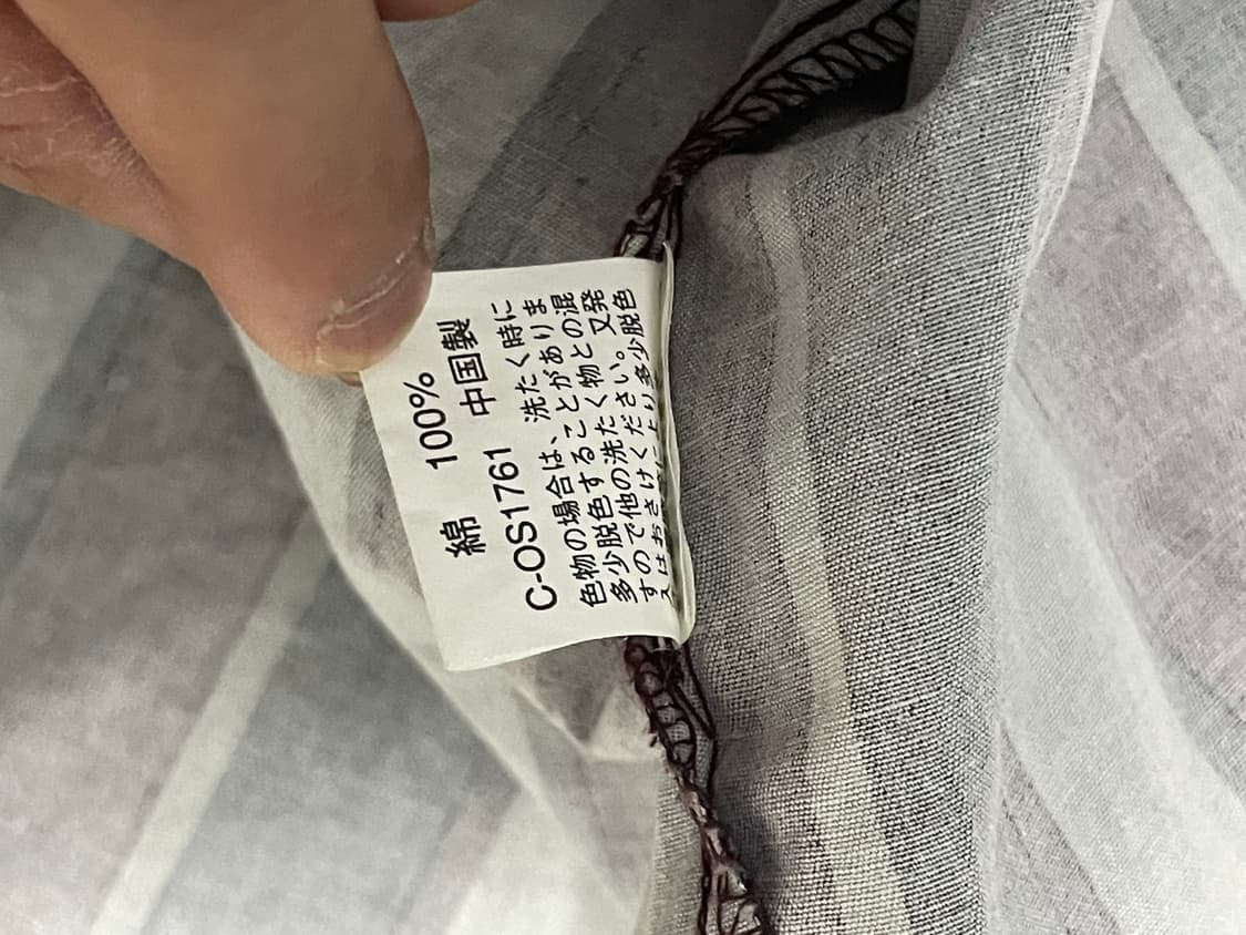 파이어필래그  스트라이프 워크셔츠 J02594 상품이미지5