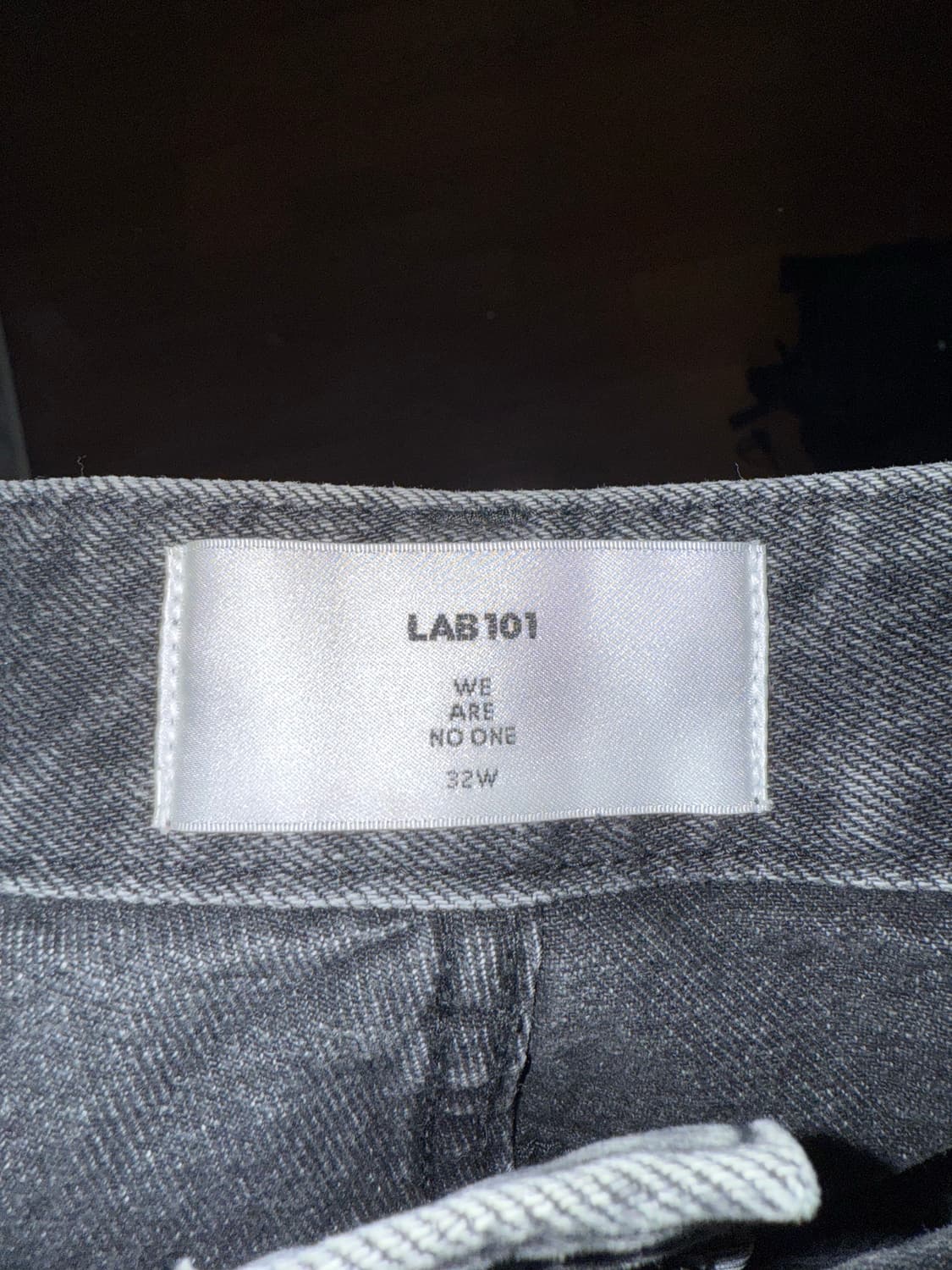 랩101 lab101 흑청 32사이즈 상품이미지4