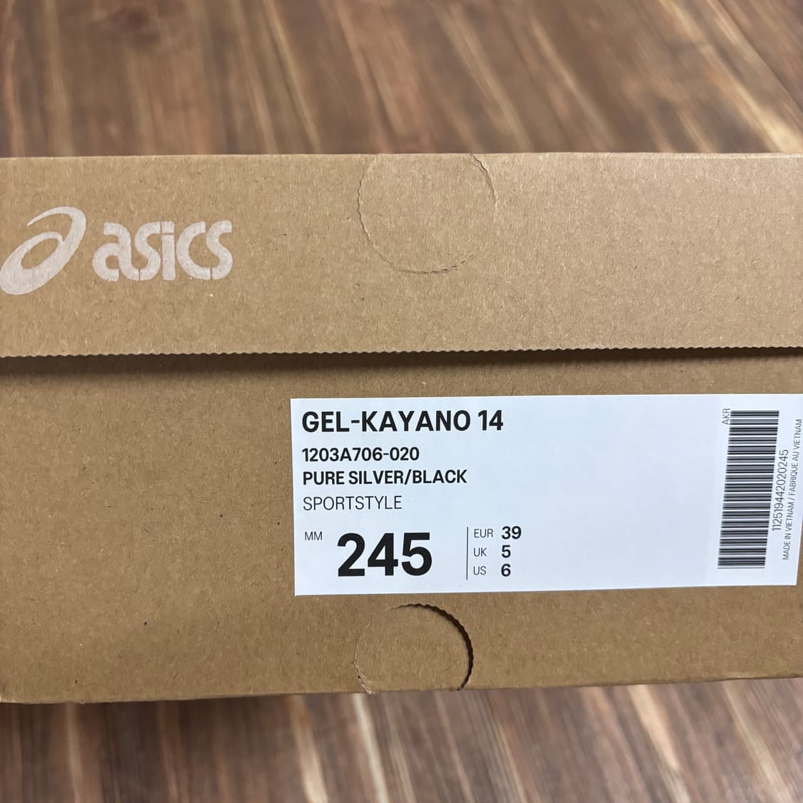 245) 아식스 젤카야노 14 어반리서치 퓨어실버블랙 상품이미지8