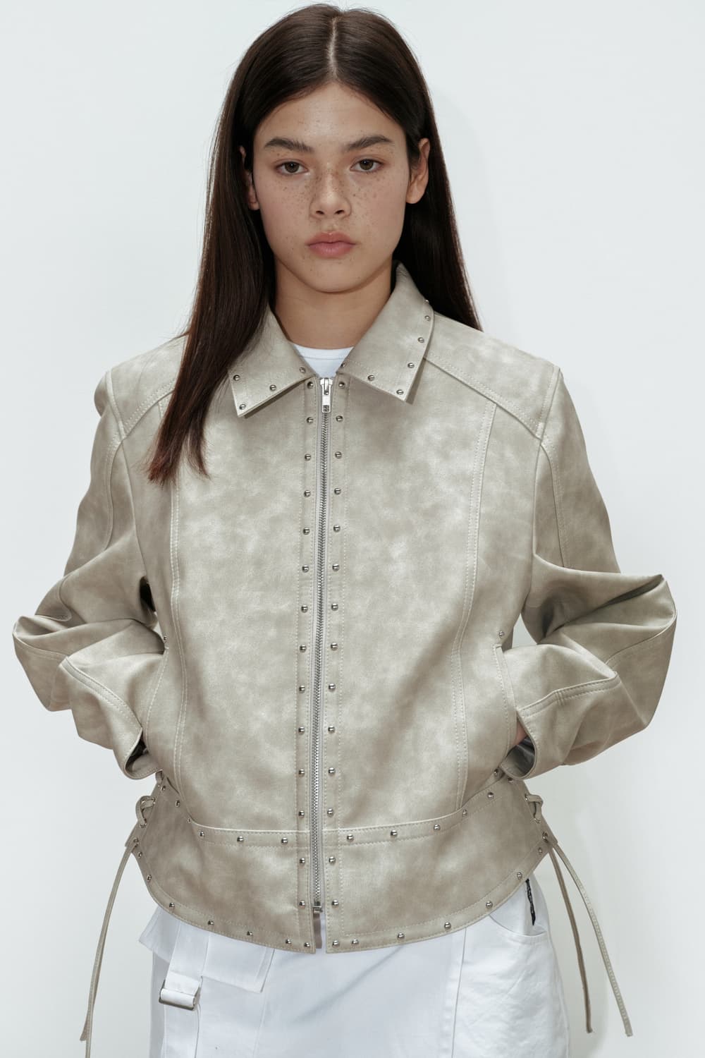 CERRIC 세릭 STUD POINTED JACKET 스터드 자켓 상품이미지3