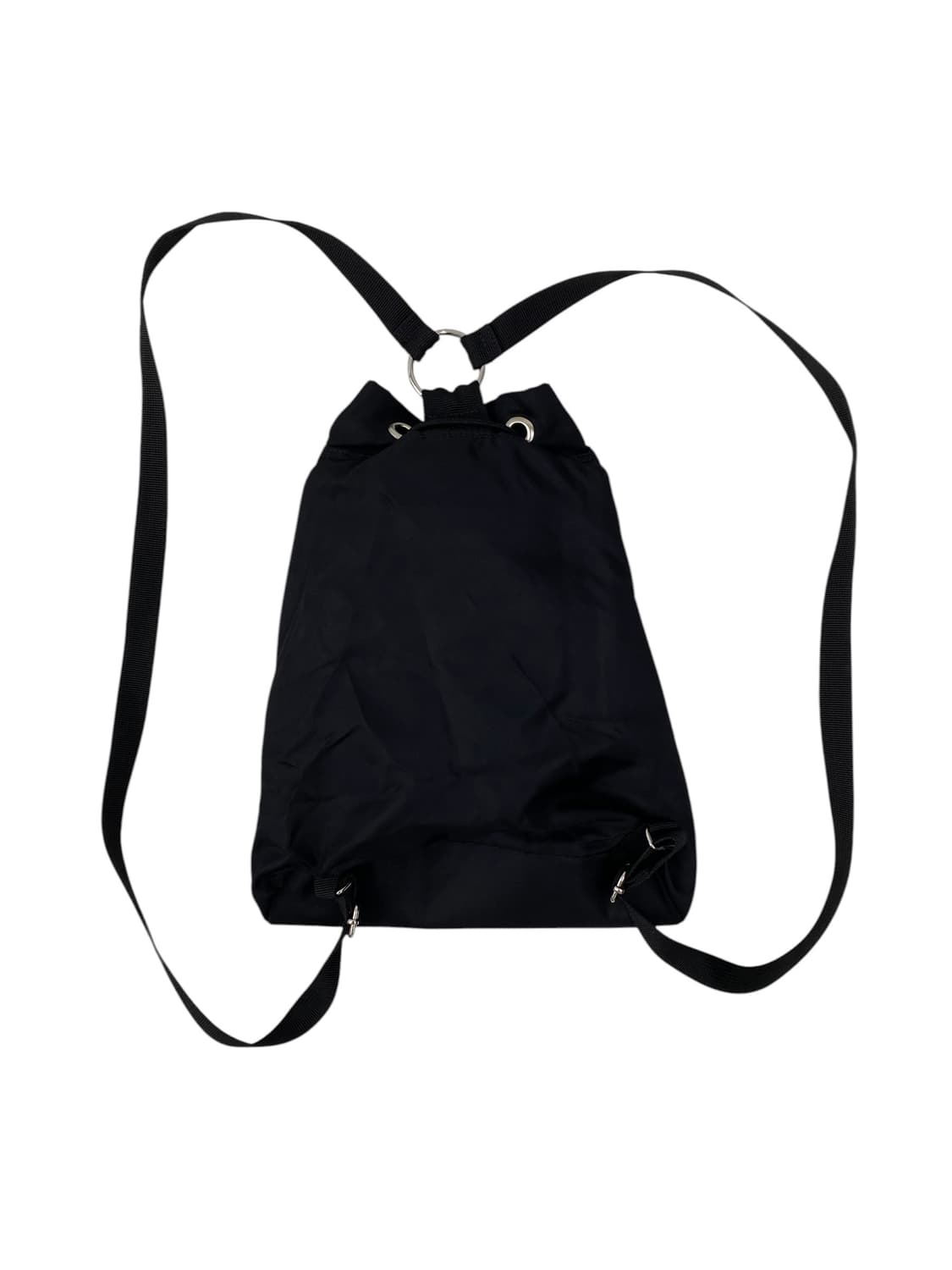 EMIS 이미스 블랙 드로우스트링 백팩 상품이미지2