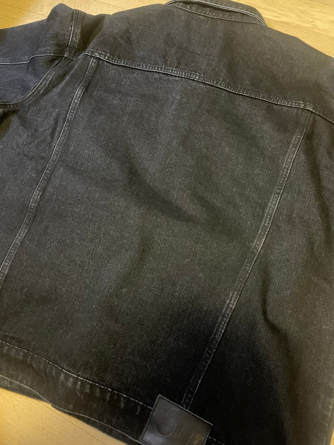 슈프림 데님 트러커 자켓 블랙 - 25SS 상품이미지5