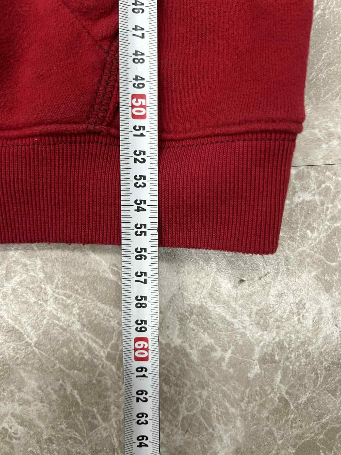 아베크롬비 y2k 여리핏 버건디 스웨트셔츠 후드티(M) 상품이미지6