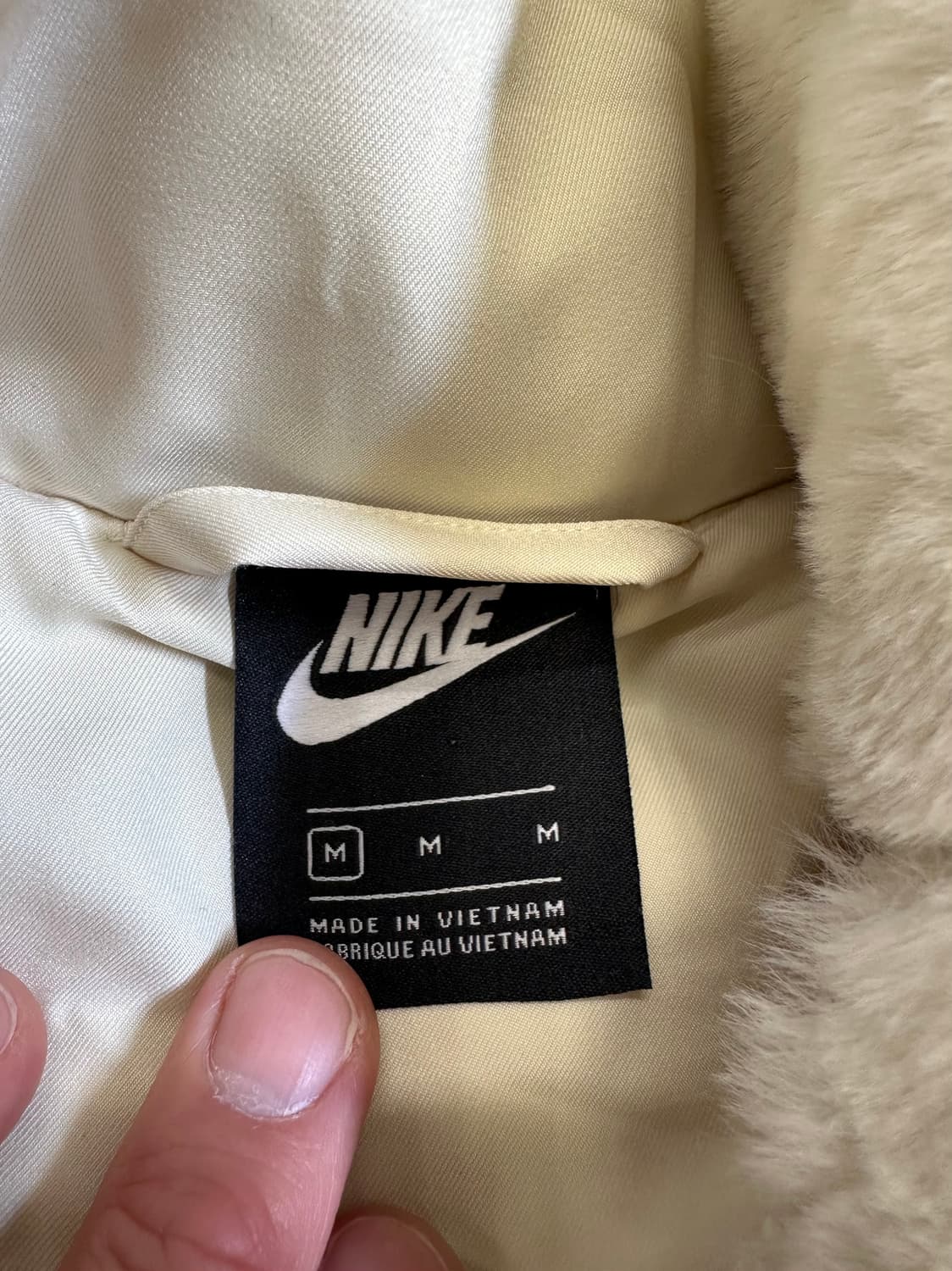 나이키 빅 스우시 퍼 자켓 M 상품이미지4