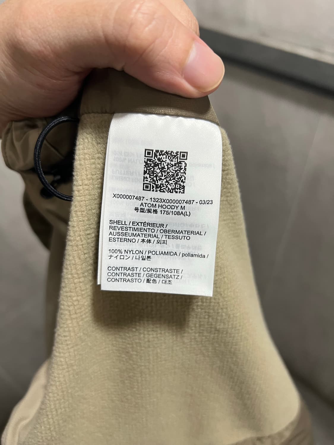 L 아크테릭스 아톰 LT 후디 자켓 상품이미지3