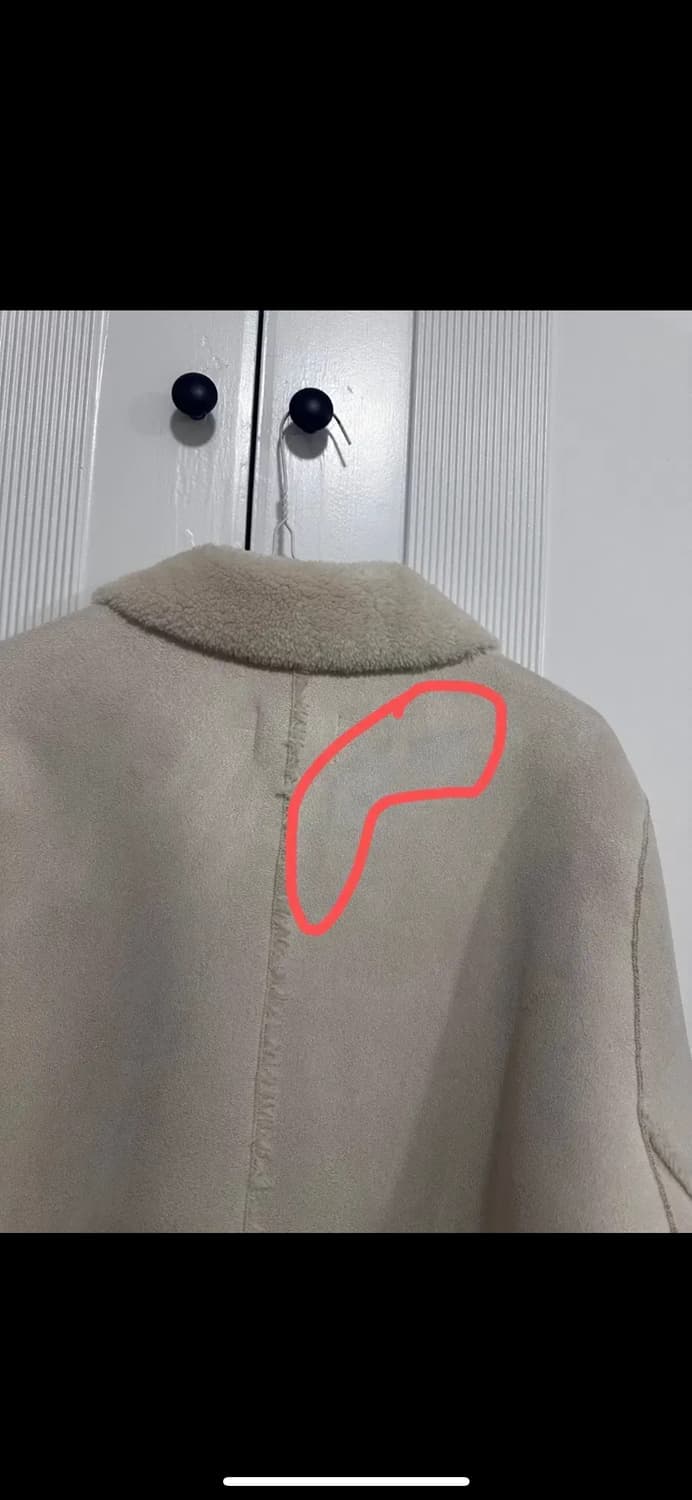 글로니 무스탕 CHLOE FUR JACKET - CREAM 상품이미지8