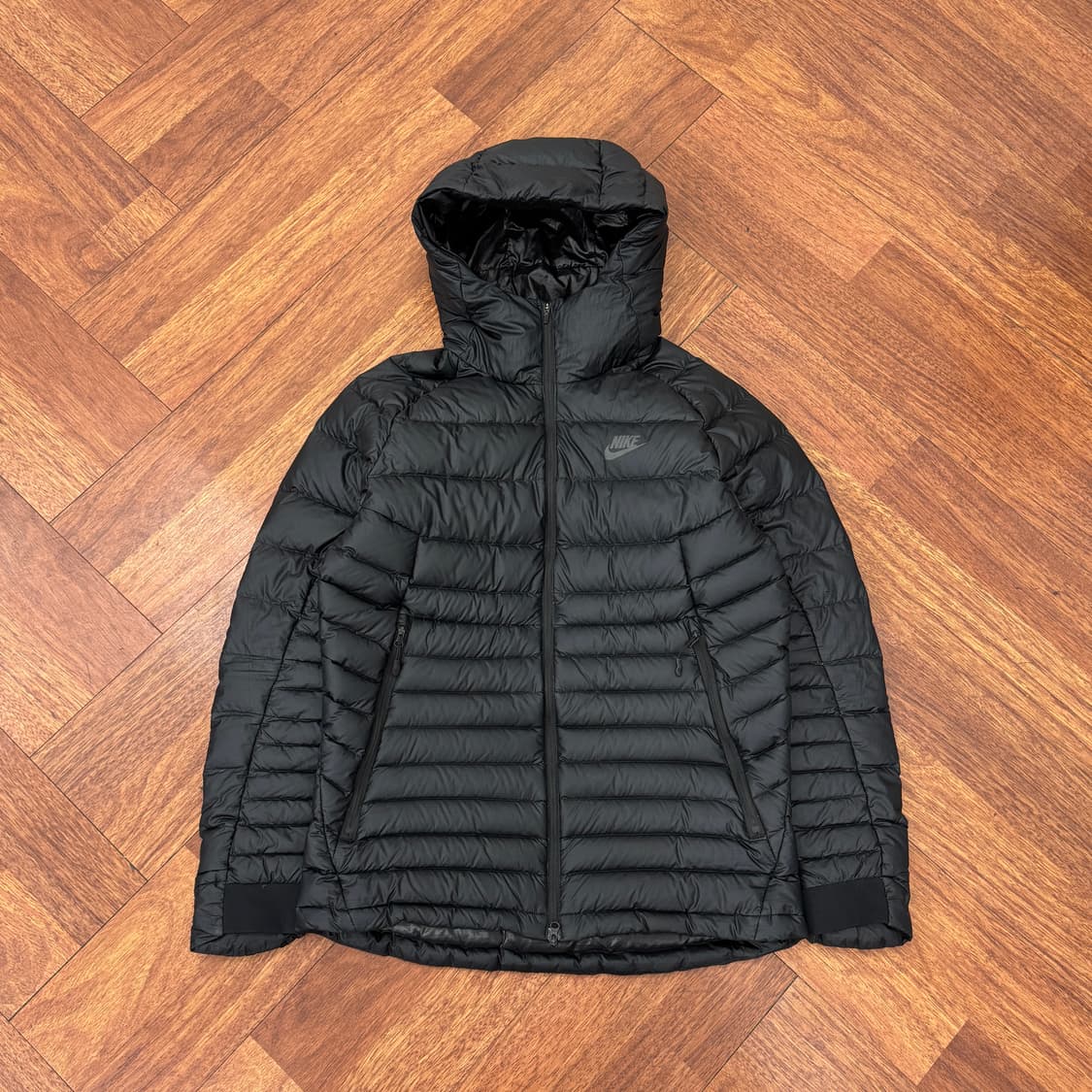 M(95~100) 나이키 NSW 블랙 다운필 경량 패딩 자켓  상품이미지1