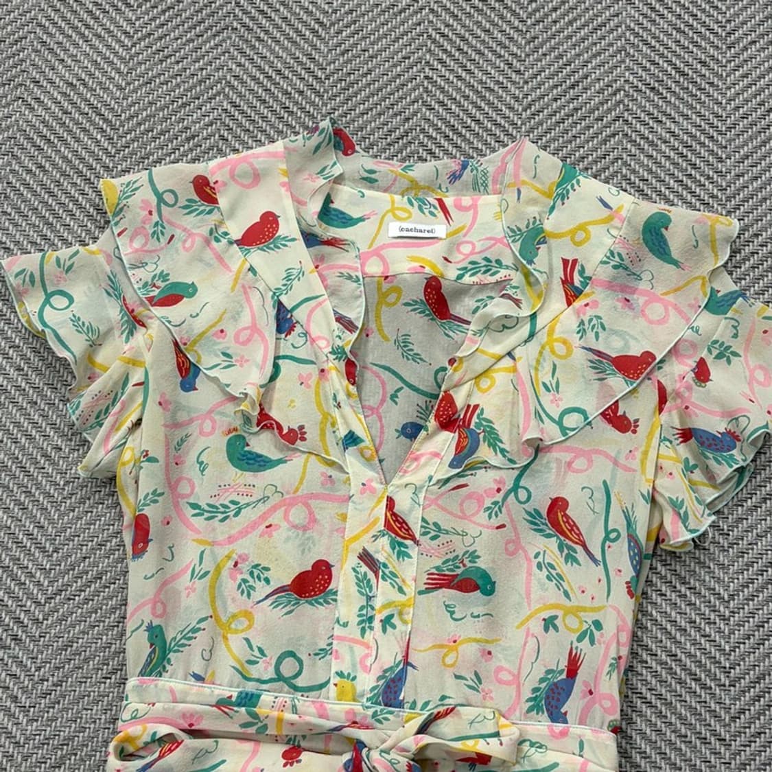 까사렐 플라워 블라우스 v2639 상품이미지3