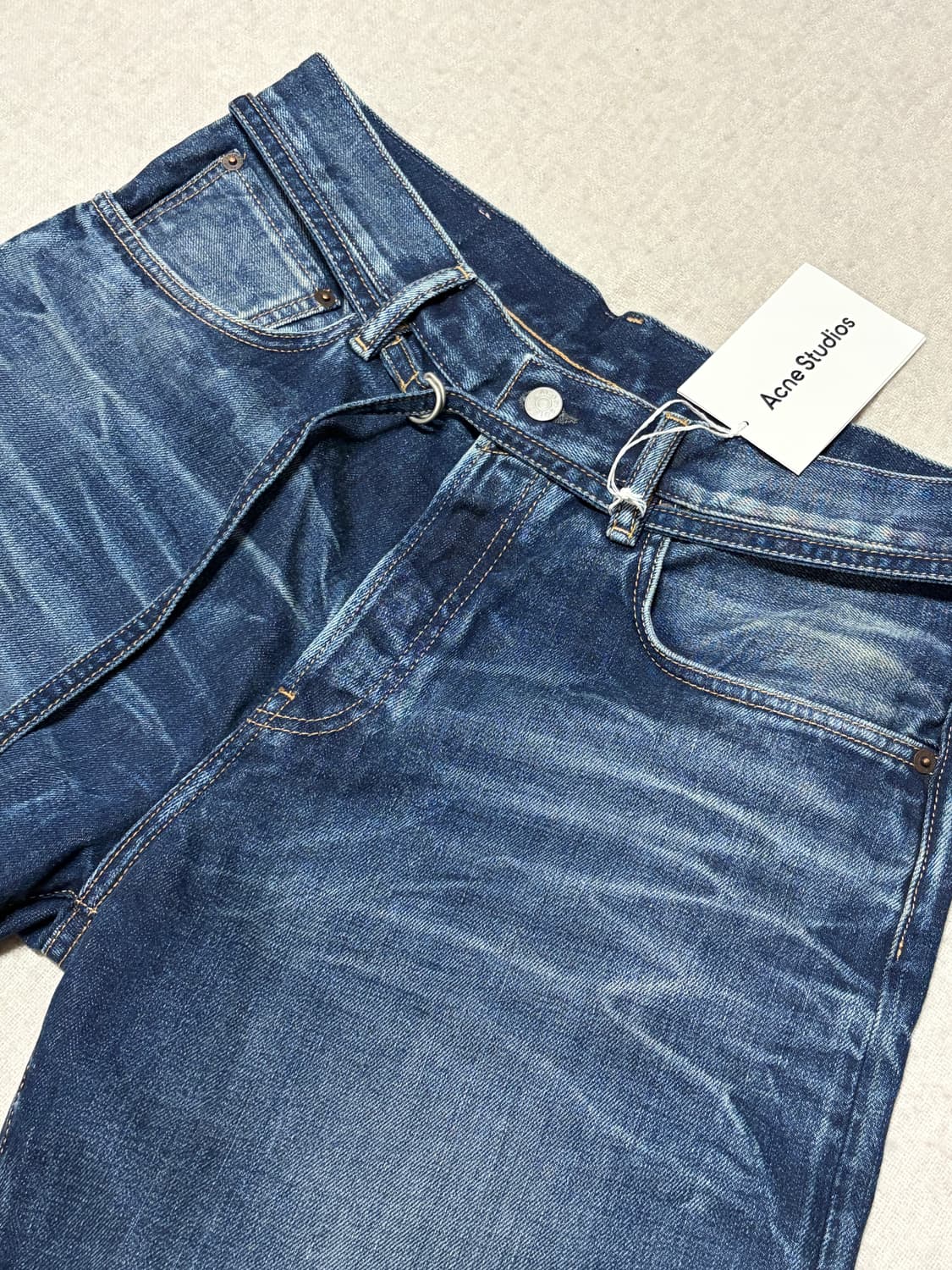 아크네스튜디오 루즈핏 데님쇼츠 브로드웨이 상품이미지3