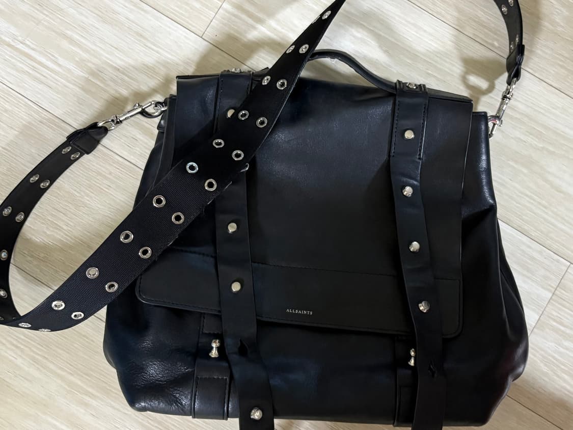 allsaints 올세인츠 가죽 크로스백 상품이미지1