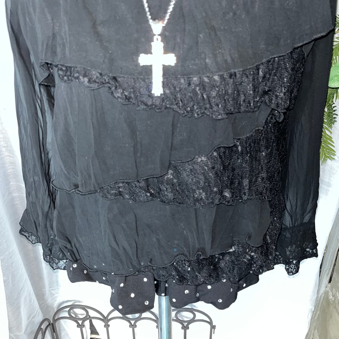 고스 프릴 롱 슬리브 상품이미지4