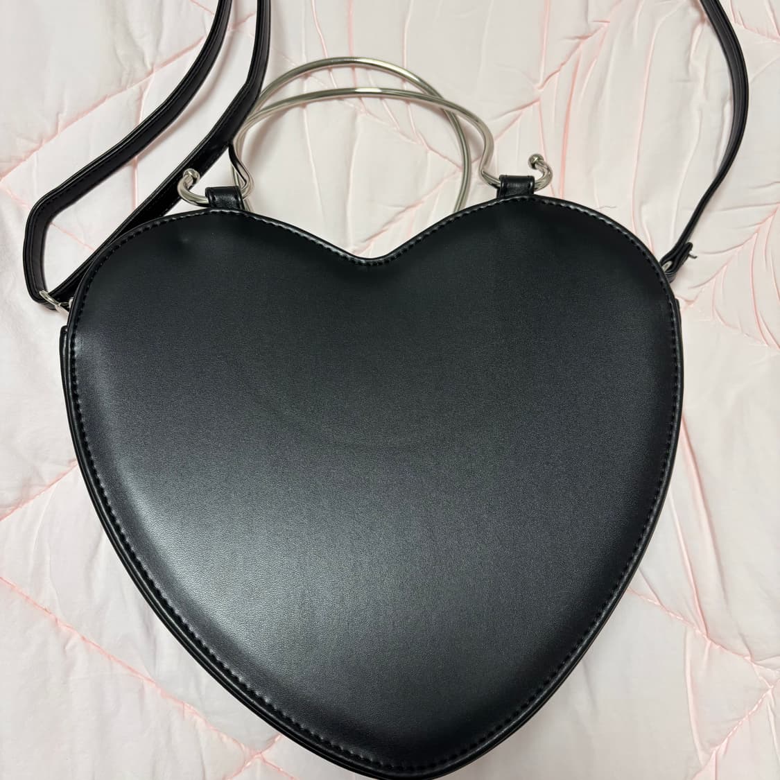 베이비더스타샤인 리본하트백 상품이미지2