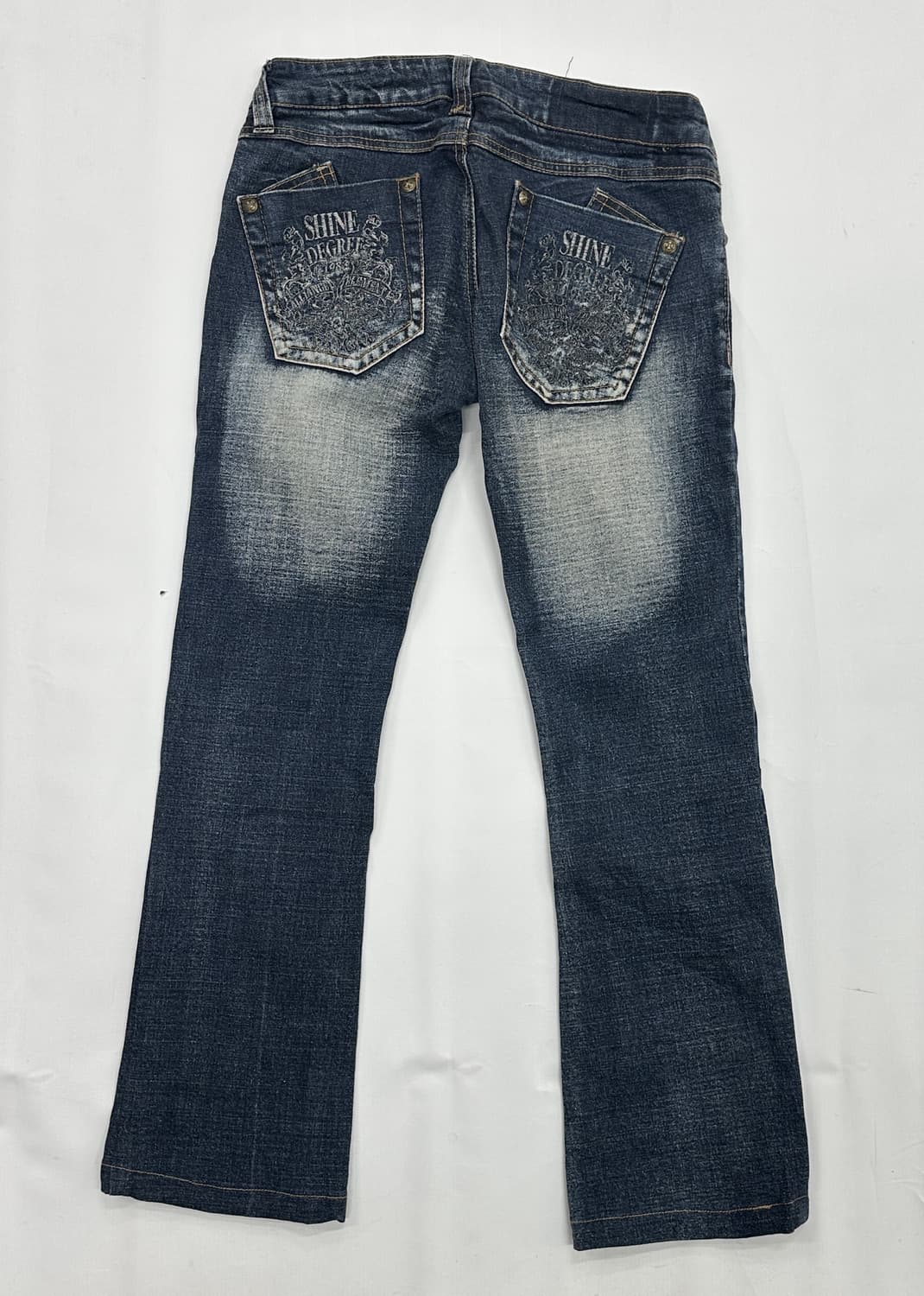 ⭐️y2k 오네갸루 빈티지 워싱 세미 부츠컷 ⭐️재팬 빈티지 백포인트 ㅈ 상품이미지3