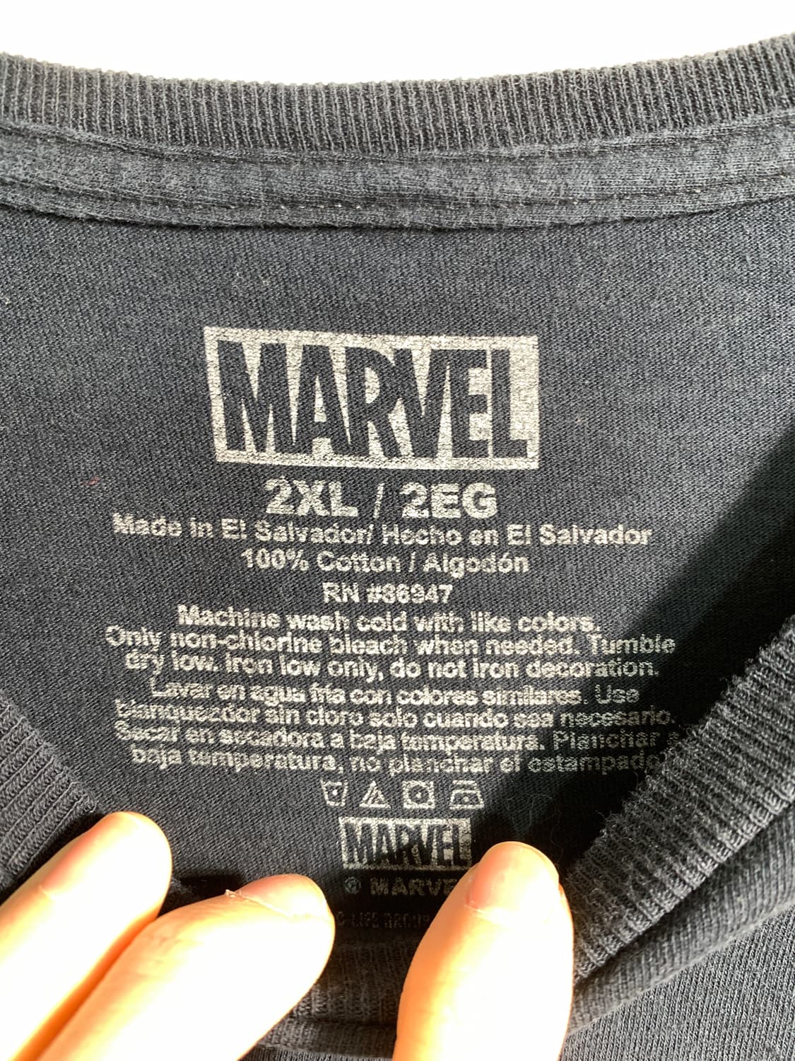 만원샵) marvel 마블 베놈 빈티지 티셔츠 2XL C213 상품이미지7