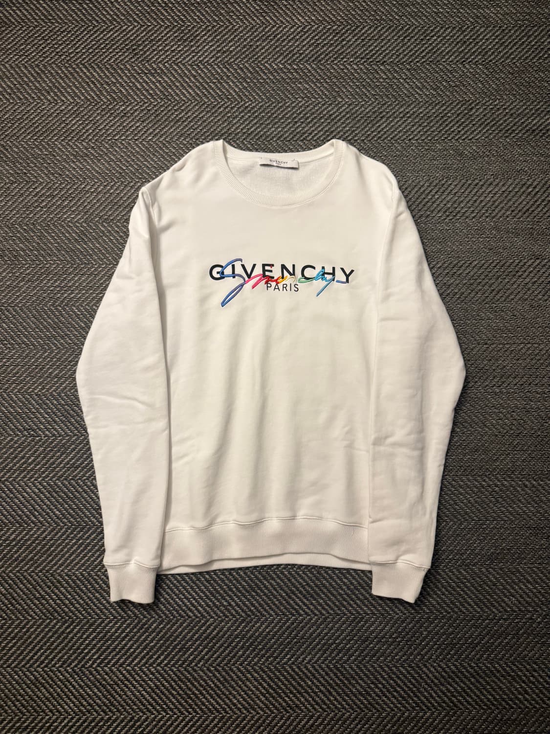 지방시 로고 자수 스웻셔츠 S 상품이미지1