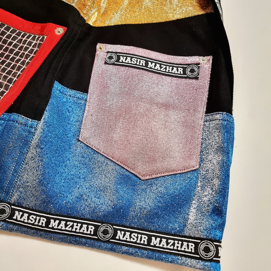 나시르 마자르 멀티컬러 시퀸 스커트 (44) 상태최상/1회착 상품이미지7