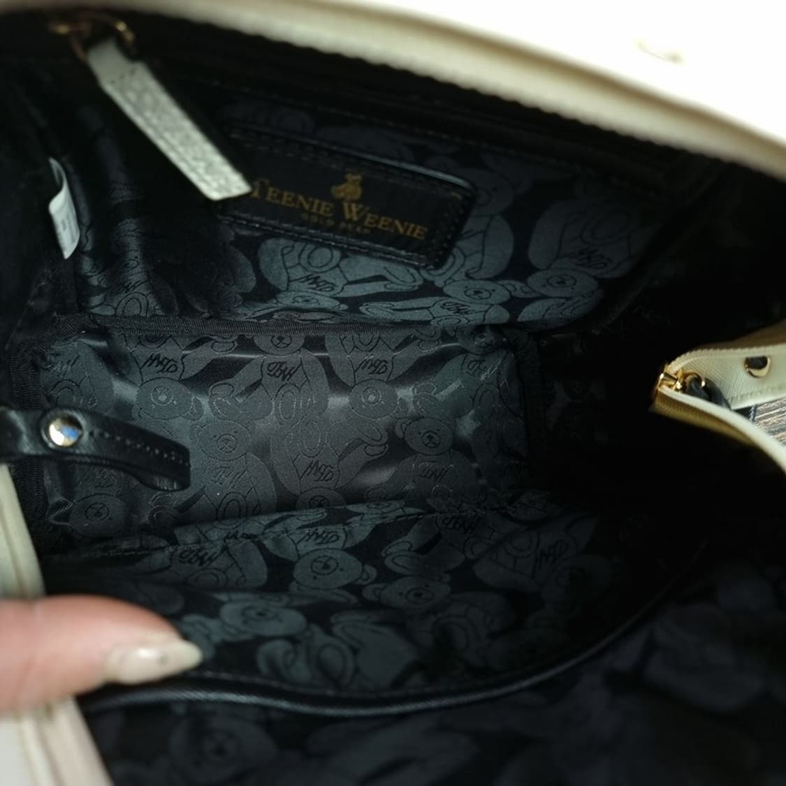 [티니위니] 곰돌이 엠블럼 스터드 미니 백팩 M18973 상품이미지8