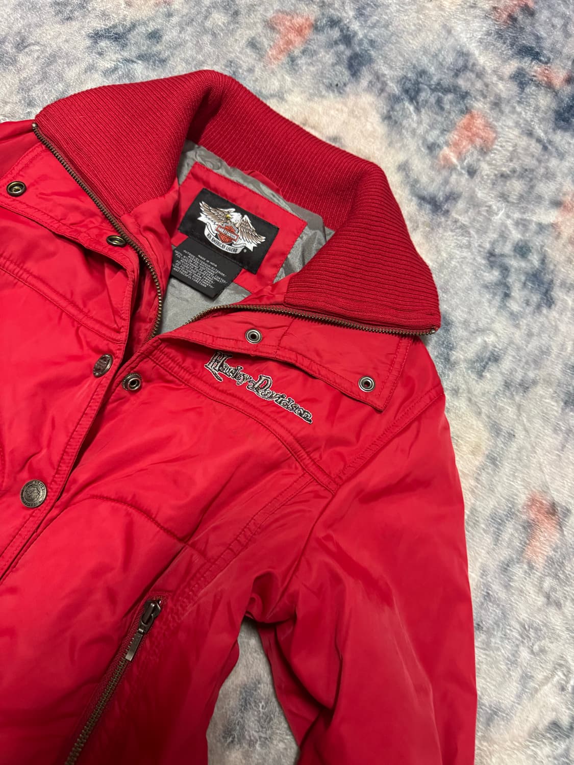 Harley davidson y2k layered jacket 상품이미지4